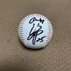 新井貴浩　広島カ—プ　直筆サイン入りボール