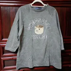 最終価格❣️DS CLUB VILLAGE 五分袖Tシャツ グレーL
