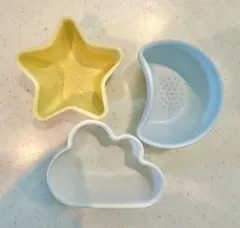 離乳食小分け保存容器 星・月・雲型セットのサムネイル