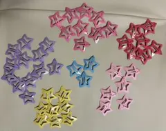 お値下げ中　ヘアピン　カラフル　星型