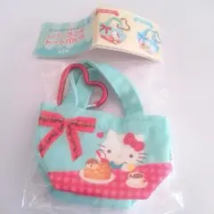 ハローキティ　ミニミニランチトートバッグ　ガチャガチャ