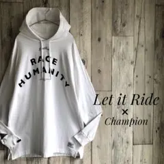 Let it Ride レットイットライド　Champion フード付き　ロンT