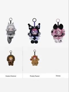 SKULLPANDA 5点セット スカルパンダ xg マイメロ クロミ