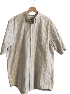 p*l様 L.L.Bean ストライプ 半袖シャツ