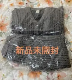 ジェラートピケ♡2025年福袋♡もこもこ上下セット グレー【新品未開封】