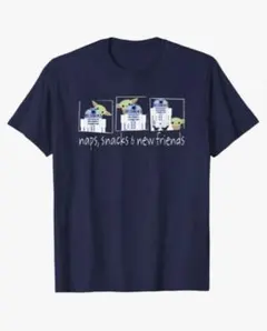 Star Wars R2-D2 ザ・チャイルド Tシャツ ネイビー Lサイズのサムネイル