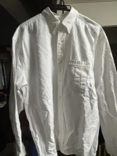 旧タグ Banana Republic 白 オックスフォードBDシャツ M