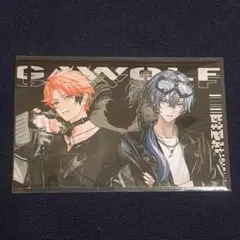 にじさんじ ぎゃうるふ チェキ風カード 赤城ウェン 小柳ロウ ①