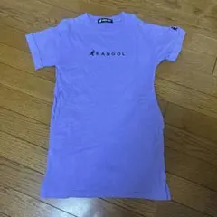 KANGOL KIDS 半袖ワンピース パープル