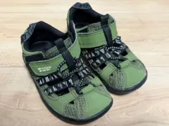 IFME イフミー メッシュシューズ サンダル 水陸両用 15cm 緑