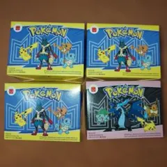 マクドナルド ハッピーセット ポケットモンスター 第1弾 3箱　第2弾 1箱