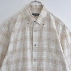 BURBERRY LONDONバーバリー・ロンドン チェック ボタンダウンシャツ