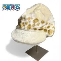 ワンピース　トラファルガー・ロー　帽子　キャスケット　キャップ　ふわふわ　公式