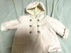 ボンポワン　18M ピンク ダウン　アウター