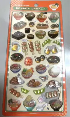 ボンボンドロップシール クーリア 和柄　ラーメン