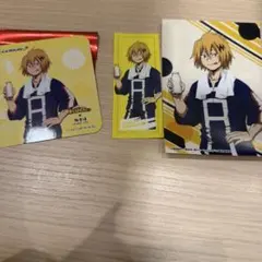 ヒロアカ×極楽湯　コラボ　上鳴電気3点