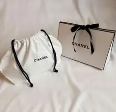 CHANEL オリガミバッグ&巾着 セット ポーチ ギフト袋 ホワイト