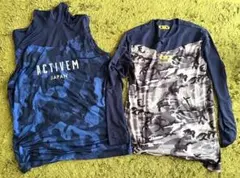 ActiveM アクティブーム コンフォートインナー２種 ネイビー L