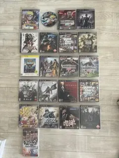 PS3 ソフト まとめ売り 約21セット ケースなしが一つあります。