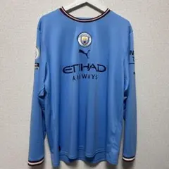 22-23 マンチェスターシティ デブライネ長袖XL