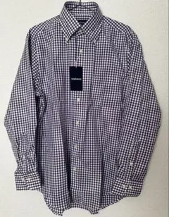 【未使用】 NEWYORKER ニューヨーカー 長袖シャツ パープル L