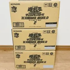 k*a様 遊戯王OCG ターミナルワールド2 未開封3カートン ターミナルワールド2 TERMINAL WORLD2 BOX 遊戯王OCG デュエル