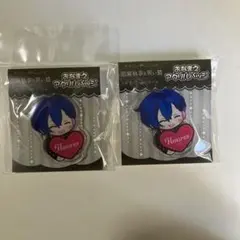 悪魔執事と黒い猫 あくねこ ハウレス おなまえアクリルバッジ 2個セット