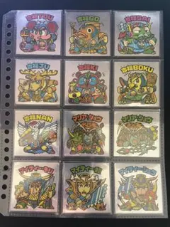 送料込 チョコ版 ヘッド コンプ 18弾p2 旧ビックリマン F015