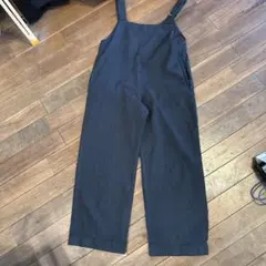 IENA ダークブルー サロペット