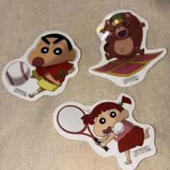 ラウンドワン　スポッチャ　クレヨンしんちゃん　ステッカー