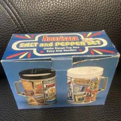 Americana Salt and Pepper Set