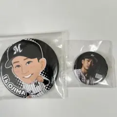 千葉ロッテマリーンズ　小島和哉投手缶バッジセット