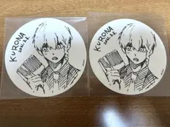 ブルーロック 黒名蘭世 コースター 2点