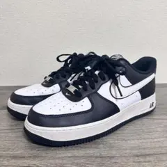 NIKE エアフォース1 '07 DV0788-104 27cm パンダ 黒白