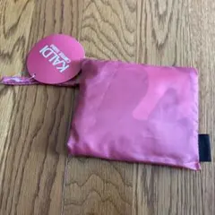 SALE！KALDI ピンクエコバッグ ロゴ入り