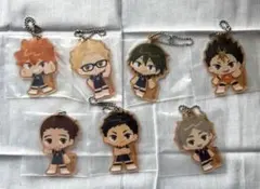 ハイキュー　一番くじ　G賞　烏野アクリルチャームset