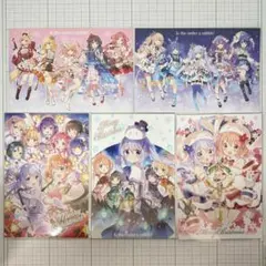 新品、未開封】ご注文はうさぎですか？展 クリアファイル 2枚セット全7
