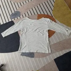 champion ストライプ七分袖