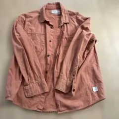 Zara Kids 長袖シャツ 134cm オレンジ