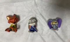 ズートピア 肩ズンfig 3つセット
