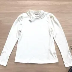 新品タグ付き⭐︎mezzo piano 長袖 Tシャツ 160 ホワイト