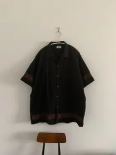 希少 23SS Allege アレッジ タイプライタークロス 刺繍 シャツ 3のサムネイル