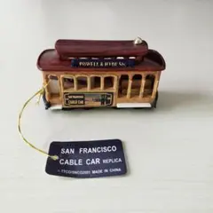 サンフランシスコ　ケーブルカーレプリカ　鉛筆削り