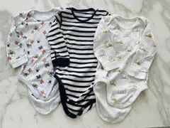 UNIQLO ベビーロンパース　肌着3点