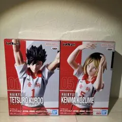 ハイキュー!! 黒尾鉄郎 & 孤爪研磨 フィギュア