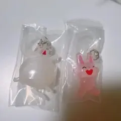 ノンタン めじるしアクセサリー ノンタン うさぎさん 2点セット