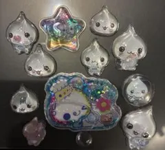 あわわちゃんウォーターシール、しずくちゃんボンドロ