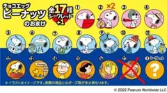 チョコエッグ　スヌーピー　ピーナッツ　17種18個　シークレットあり　フィギュア