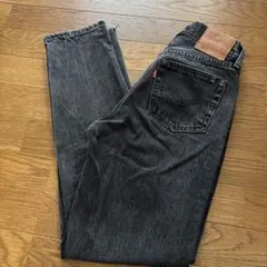 希少【90s】Levi's 501 USA製 赤文字 先染めブラック W33 - メルカリ