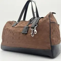 セール中✨極美品 COACH コーチ シグネチャー ボストンバッグ 2wayのサムネイル